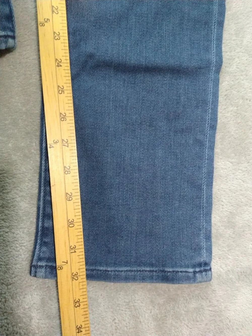 Banana Republic Jeans Mens 31x32 Blue Denim Traveler Slim Fit Stretch Low Rise